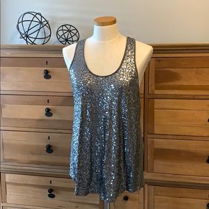 Express Sequin Tank